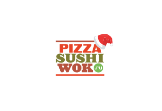 Логотип PizzaSushiWok